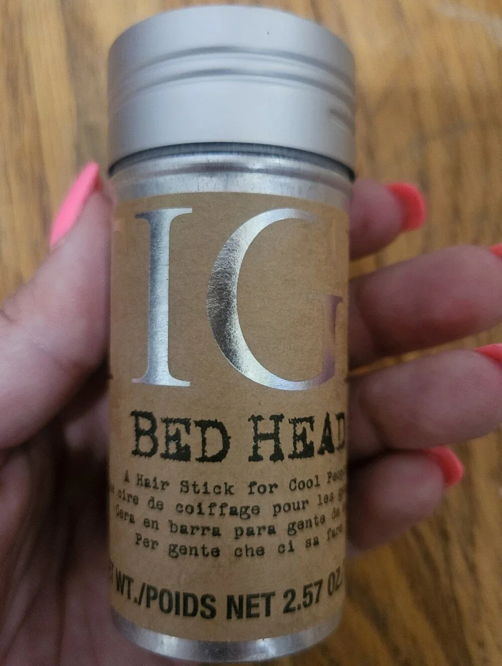 NIB TIGI Bed Head Hair Stick To Slick Back Hair Or Help With Little Fly-Aways!